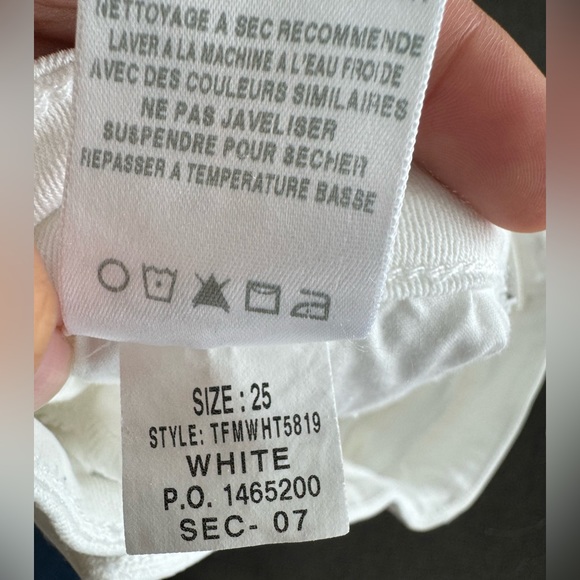 Joes white jeans 👖 size 25 - Picture 6 of 13